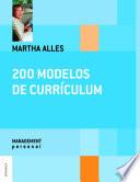 Libro 200 Modelos de Curriculum