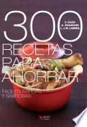 Libro 300 recetas para ahorrar