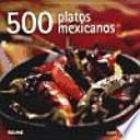 Libro 500 Platos mexicanos