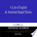 Libro A List of English & American Sequel Stories (Spanish Edition)