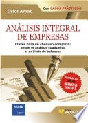 Libro Análisis integral de empresas