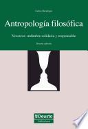 Libro Antropología filosófica