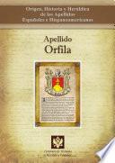 Libro Apellido Orfila