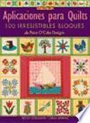 Libro Aplicaciones para quilts