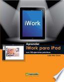 Libro Aprender iWork para Ipad con 100 ejercicios prácticos