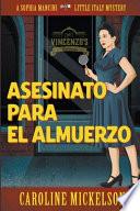 Libro Asesinato para el almuerzo