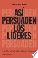 Libro Así persuaden los líderes