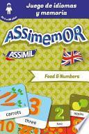 Libro Assimemor - Mis primeras palabras en inglés: Food and Numbers