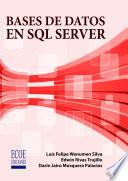 Libro Bases de datos en SQL Server