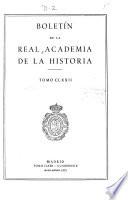 Libro Boletín de la Real Academia de la Historia