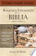 Libro Bosquejos expositivos de la Biblia 5 Tomos en 1