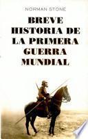 Libro Breve historia de la primera guerra mundial