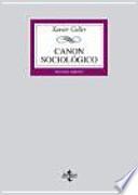 Libro Canon sociológico
