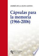 Libro Cápsulas para la memoria (1966 - 2006)