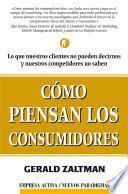 Libro Cómo piensan los consumidores