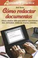 Libro Como Redactar Documentos
