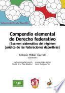 Libro Compendio elemental de Derecho federativo