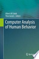 Libro Computer Analysis of Human Behavior