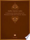 Libro Constituciones fundacionales de las Provincias Unidas del Centro de América