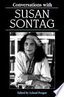 Libro Conversations with Susan Sontag