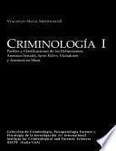 Libro Criminología I (University Edition)