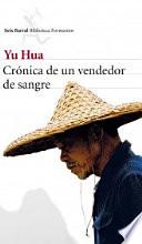 Libro Crónica de un vendedor de sangre