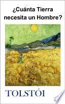 Libro Cuánta Tierra Necesita un Hombre
