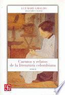 Libro Cuentos y relatos de la literatura colombiana