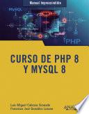 Libro Curso de PHP 8 y MySQL 8