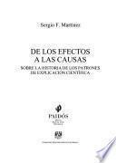 Libro De los efectos a las causas