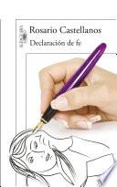 Libro Declaración de fe