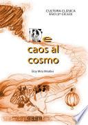 Libro Del caos al cosmos