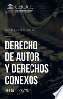 Libro Derecho de autor y derechos conexos