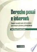 Libro Derecho penal e internet