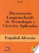 Libro Diccionario Langenscheidt de Tecnología y Ciencias Aplicadas