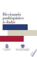 Libro Diccionario panhispánico de dudas