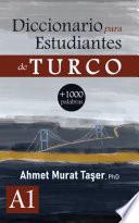 Libro Diccionario para estudiantes de Turco