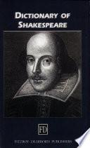 Libro Dictionary of Shakespeare