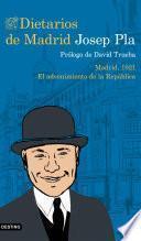 Libro Dietarios de Madrid