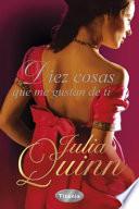 Libro Diez Cosas Que Me Gustan de Ti