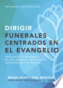 Libro Dirigir funerales centrados en el evangelio