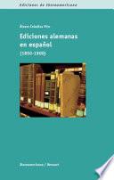 Ediciones alemanas en español (1850-1900)