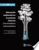 Libro Educación ambiental en la primera infancia