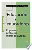 Libro Educación y educadores