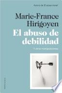 Libro El abuso de debilidad