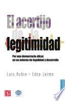 Libro El acertijo de la legitimidad