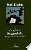 Libro El efecto Guggenheim
