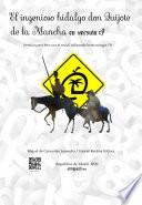 Libro El Ingenioso Hidalgo don Quijote de la Mancha en versión T9