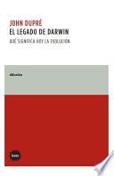 Libro El legado de Darwin