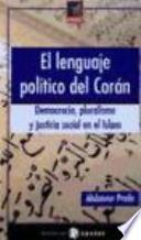 Libro El lenguaje político del Corán